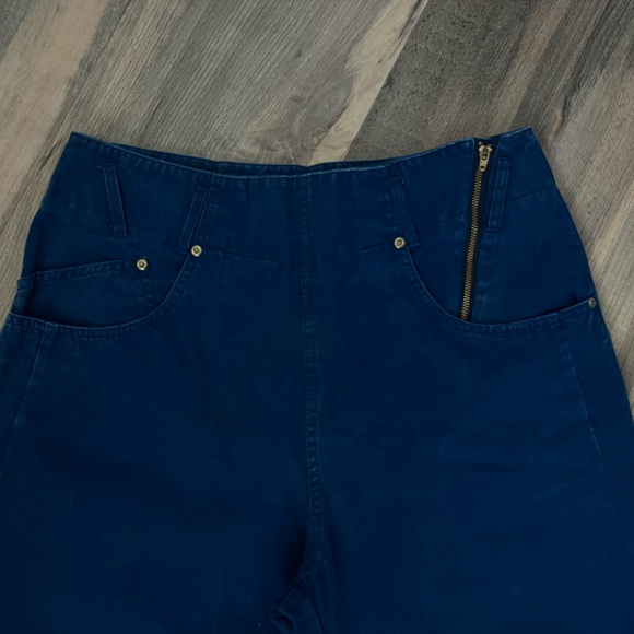 Vintage Snazz High Rise Jeans Dark Wash Size 11 - Picture 2 of 7